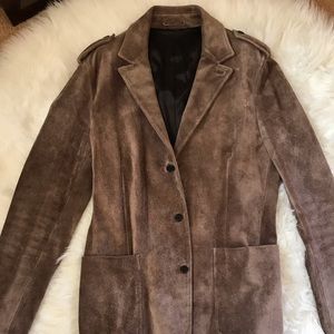 Miu Miu Genuine Men’s Suede Jacket